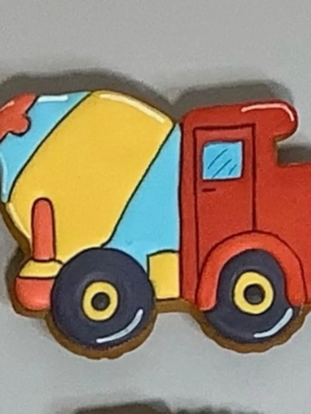 Plastic Construction Vehicle Cookie Cutter Set (4 pcs)